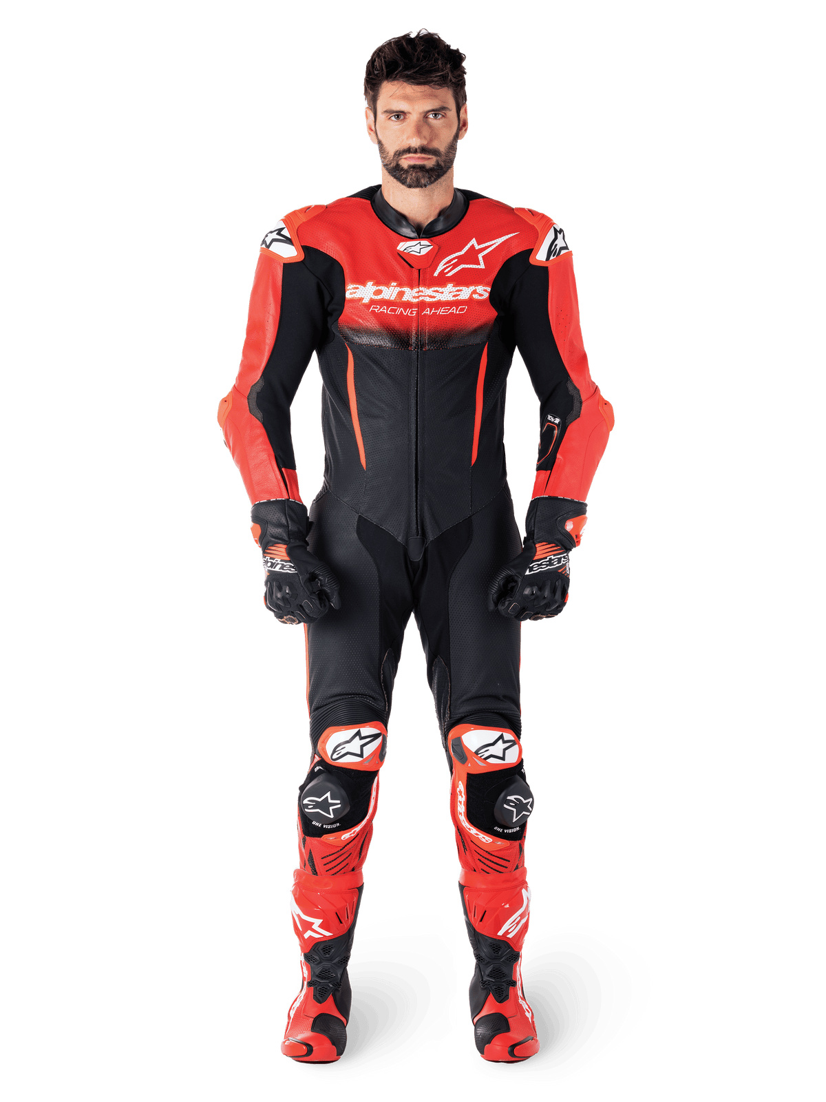Alpinestars GP-R7 Motorpak Zwart en rood, productfoto 1