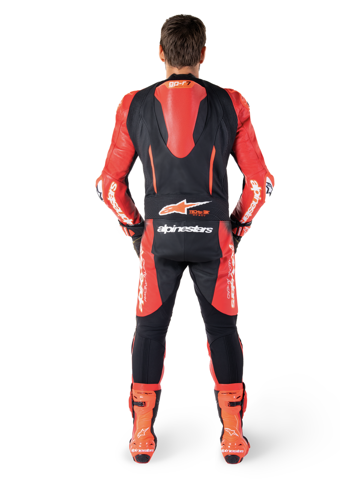 Alpinestars GP-R7 Motorpak Zwart en rood, productfoto 4