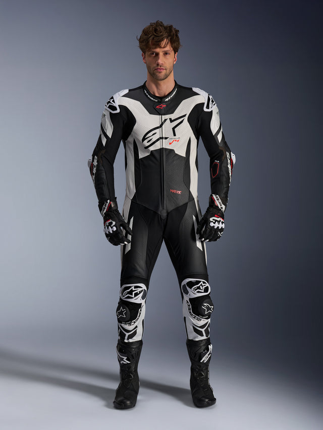 Alpinestars GP Plus v4 Sprint Motorpak Zwart en wit, productfoto 1