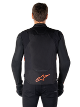 Alpinestars T-Jaws v4 Waterproof Motorjas Zwart en fluorood, productfoto 4