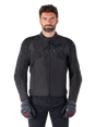 Alpinestars T-Jaws v4 Waterproof Motorjas Zwart, productfoto 1
