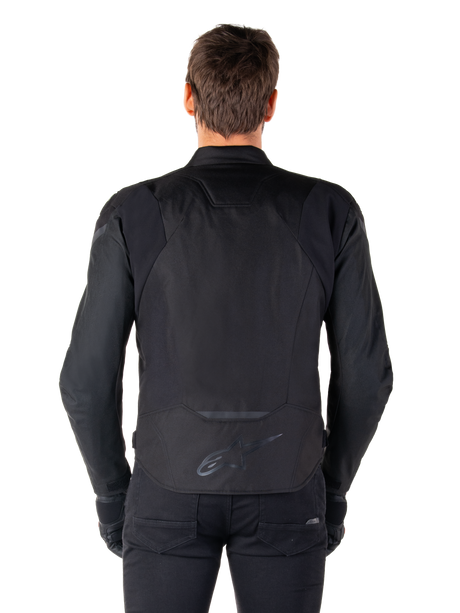 Alpinestars T-Jaws v4 Waterproof Motorjas Zwart, productfoto 4