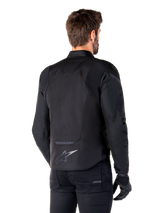 Alpinestars T-Jaws v4 Waterproof Motorjas Zwart, productfoto 2