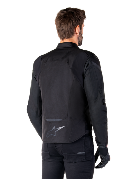 Alpinestars T-Jaws v4 Waterproof Motorjas Zwart, productfoto 2