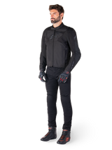 Alpinestars T-Jaws v4 Waterproof Motorjas Zwart, productfoto 5