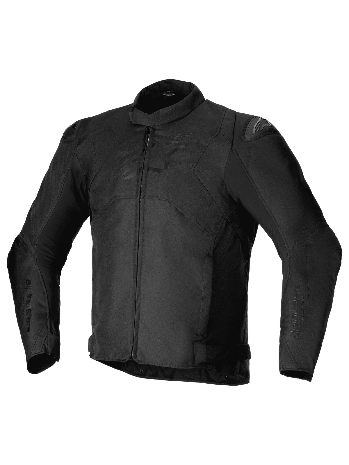 Alpinestars T-SP 1 v2 Waterproof Motorjas Zwart, vooraanzicht