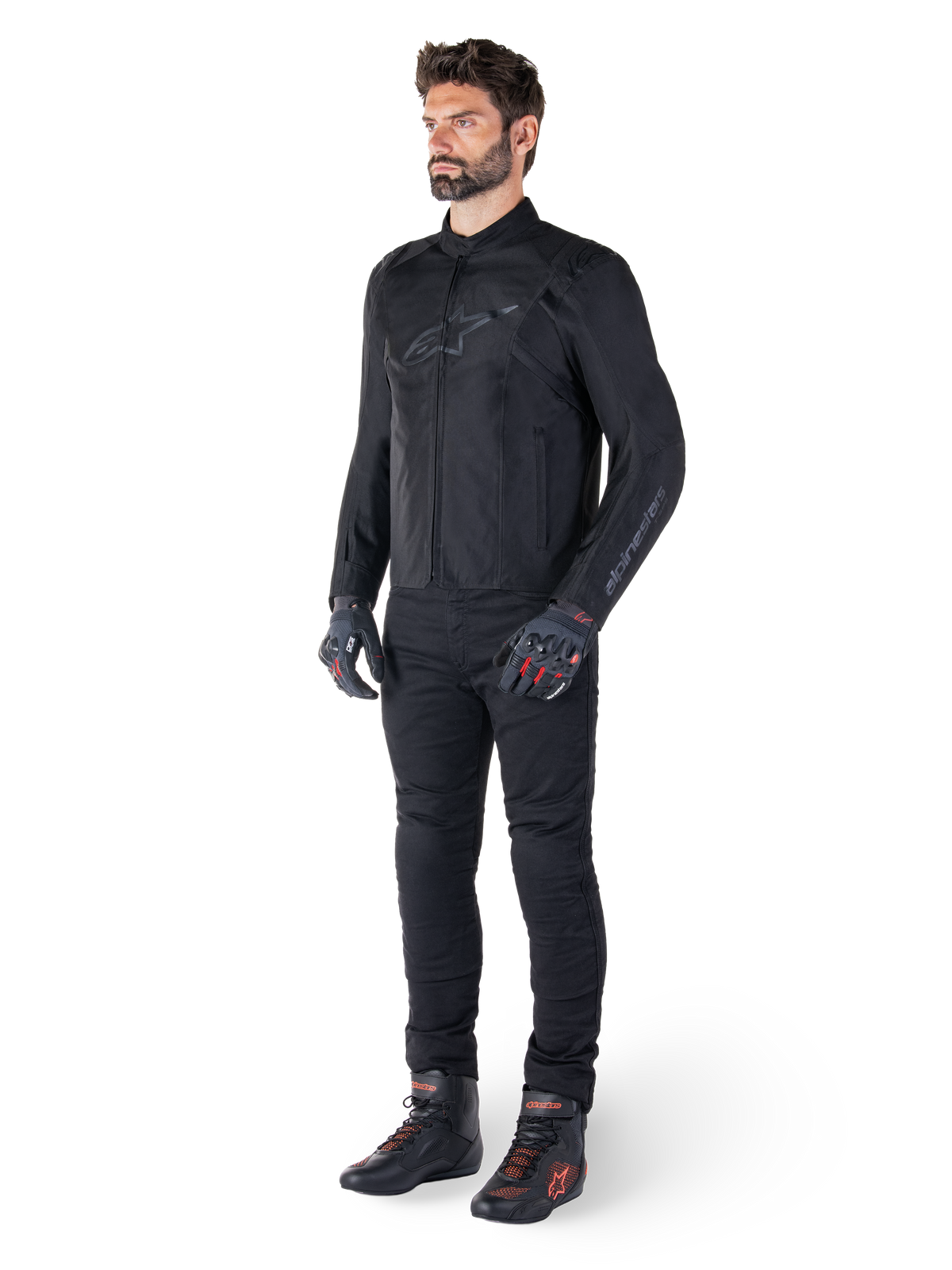 Alpinestars T-SPS v2 Waterproof Motorjas Zwart, productfoto 5