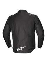 Alpinestars T-SPS v2 Waterproof Motorjas Zwart en wit, achteraanzicht