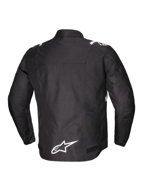 Alpinestars T-SPS v2 Waterproof Motorjas Zwart en wit, achteraanzicht