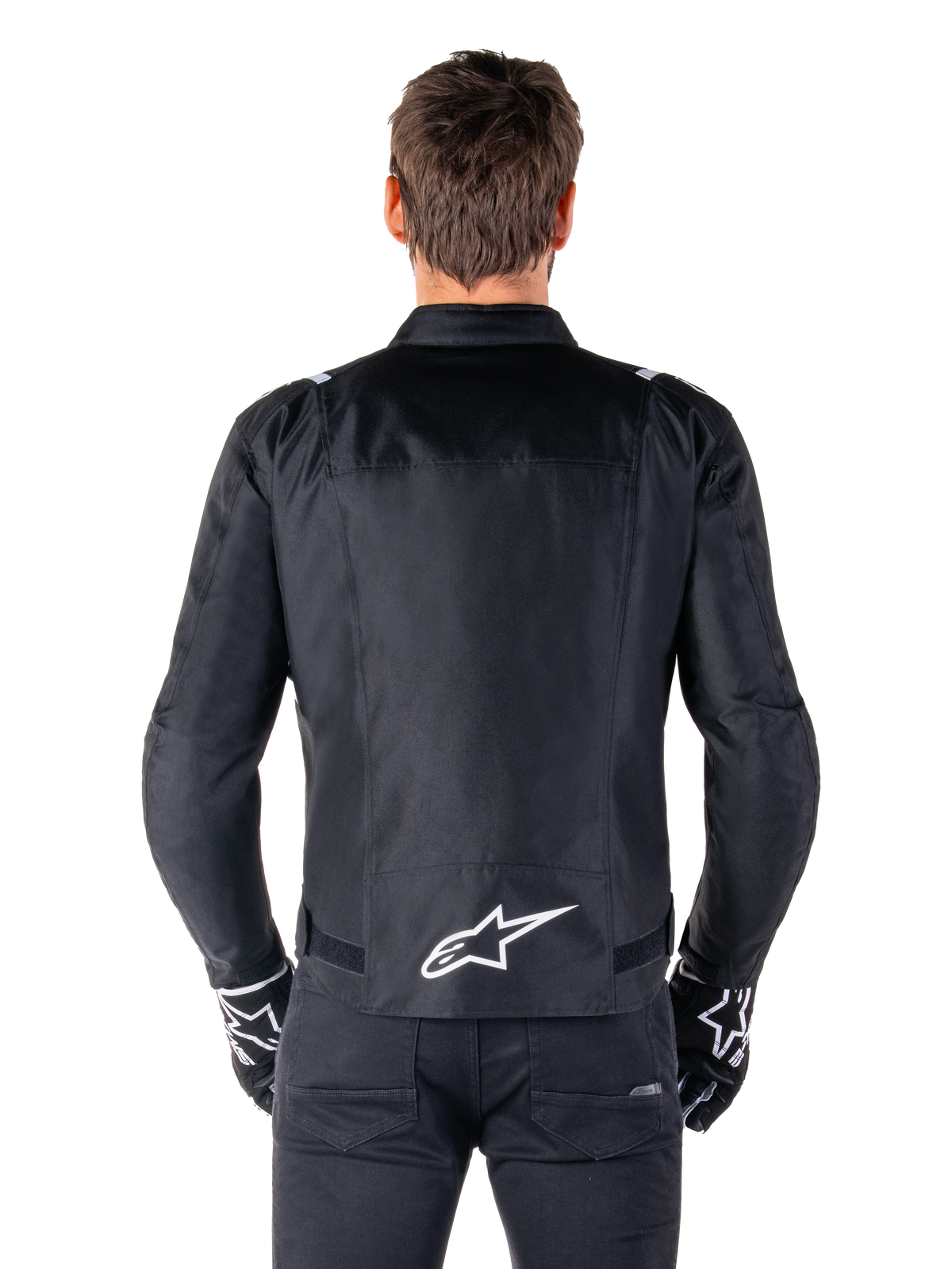 Alpinestars T-SPS v2 Waterproof Motorjas Zwart en wit, productfoto 4