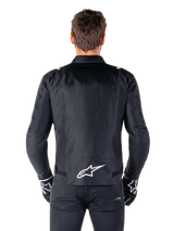 Alpinestars T-SPS v2 Waterproof Motorjas Zwart en wit, productfoto 4