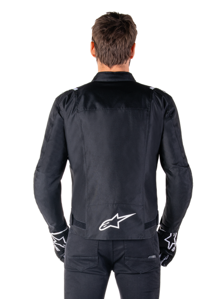 Alpinestars T-SPS v2 Waterproof Motorjas Zwart en wit, productfoto 4