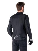 Alpinestars T-SPS v2 Waterproof Motorjas Zwart en wit, productfoto 2