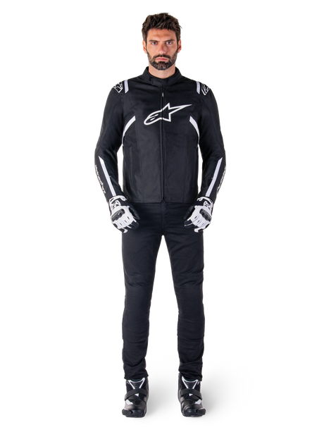 Alpinestars T-SPS v2 Waterproof Motorjas Zwart en wit, productfoto 5