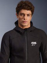 Alpinestars Aeroshell Waterproof Motorjas Zwart, detail 2