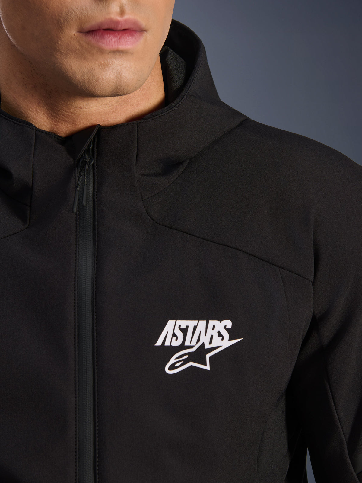Alpinestars Aeroshell Waterproof Motorjas Zwart, detail