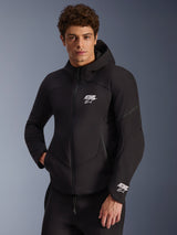 Alpinestars Aeroshell Waterproof Motorjas Zwart, detail 3