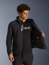 Alpinestars Aeroshell Waterproof Motorjas Zwart, detail 4
