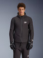 Alpinestars Aeroshell Waterproof Motorjas Zwart, vooraanzicht