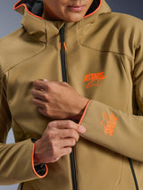 Alpinestars Aeroshell Waterproof Motorjas Beige, detail 2