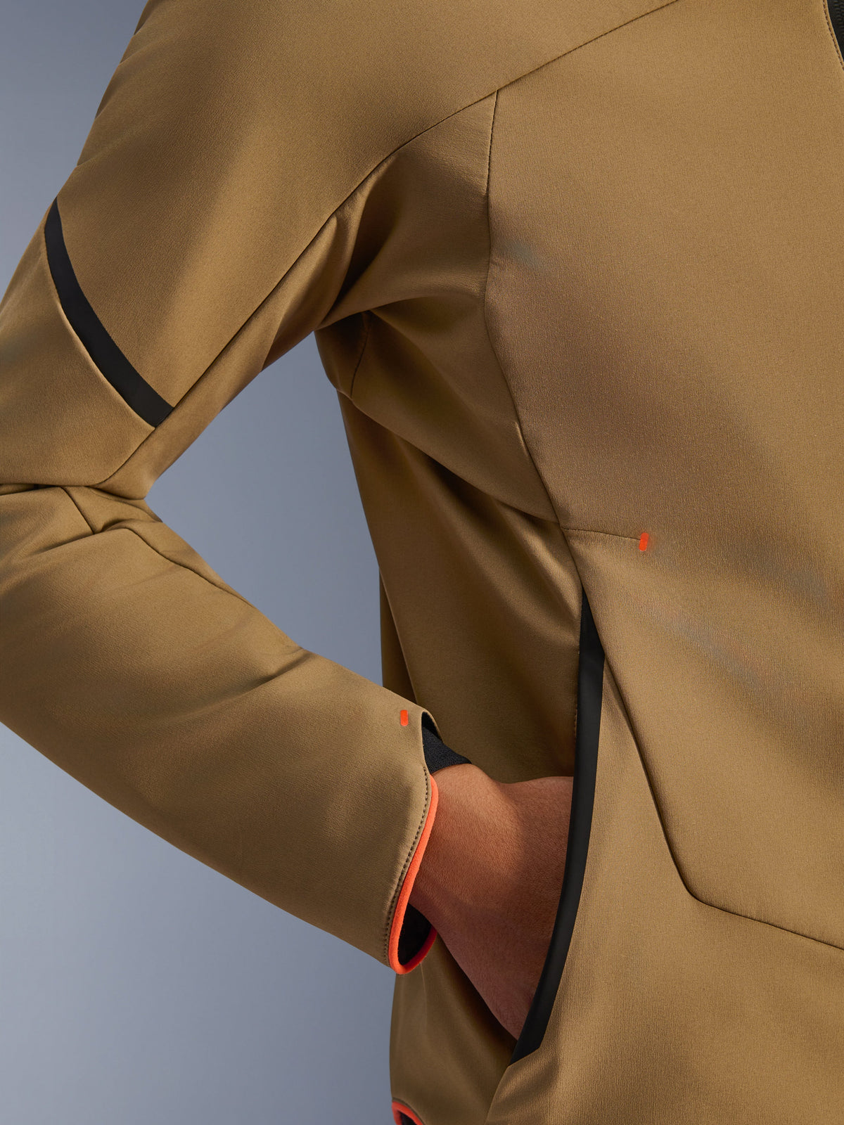 Alpinestars Aeroshell Waterproof Motorjas Beige, detail 3