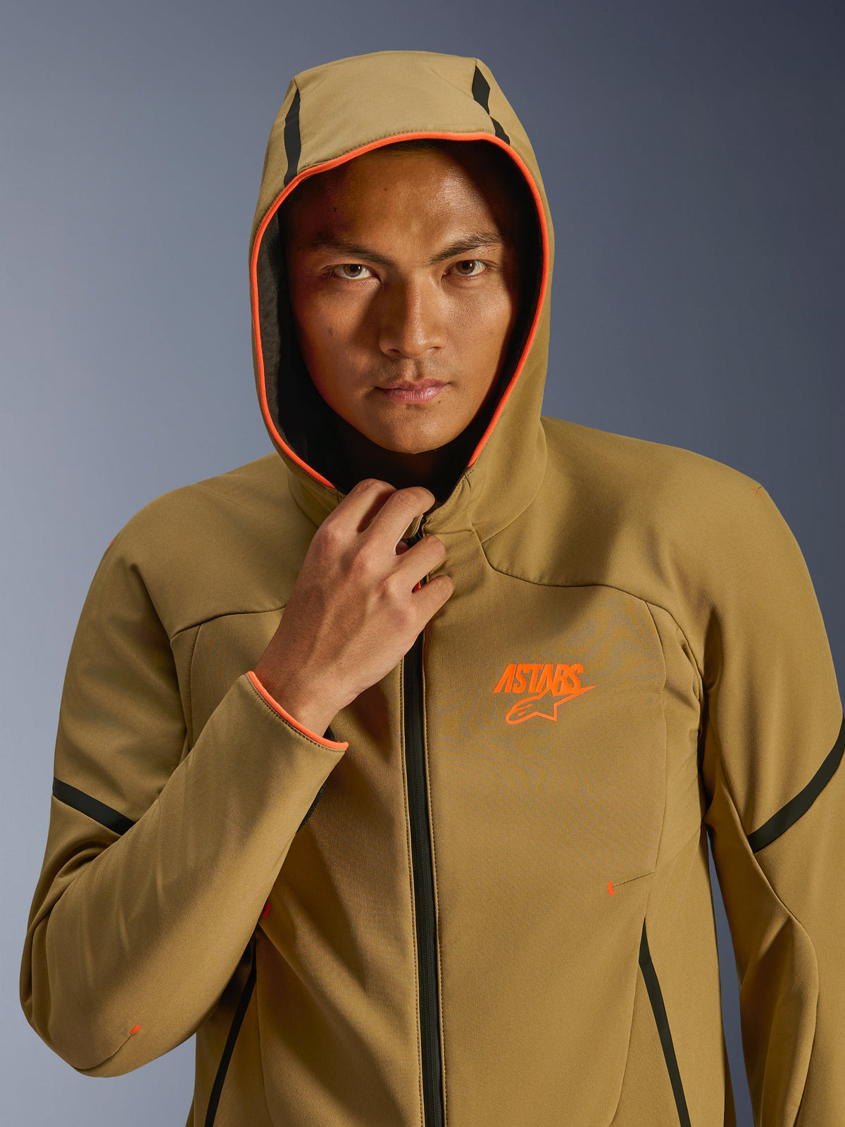 Alpinestars Aeroshell Waterproof Motorjas Beige, detail 5