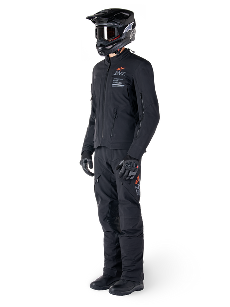 Alpinestars AMT-8 Strech Drystar XF Motorjas Zwart, productfoto 9