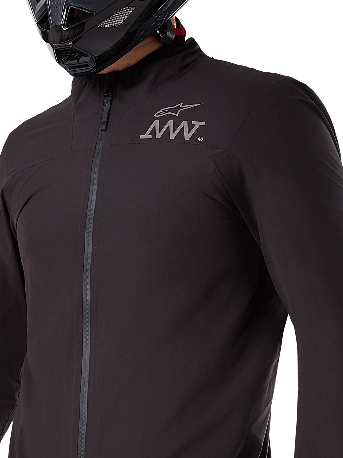 Alpinestars AMT-8 Strech Drystar XF Motorjas Zwart, productfoto 8