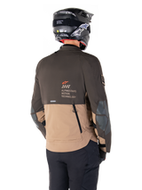 Alpinestars AMT-8 Strech Drystar XF Motorjas Bruin, productfoto 3