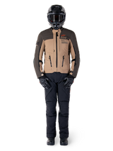 Alpinestars AMT-8 Strech Drystar XF Motorjas Bruin, productfoto 7
