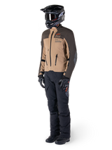 Alpinestars AMT-8 Strech Drystar XF Motorjas Bruin, productfoto 5