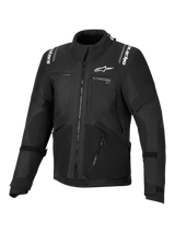 Alpinestars Andes v4 Drystar Motorjas Zwart, vooraanzicht 2