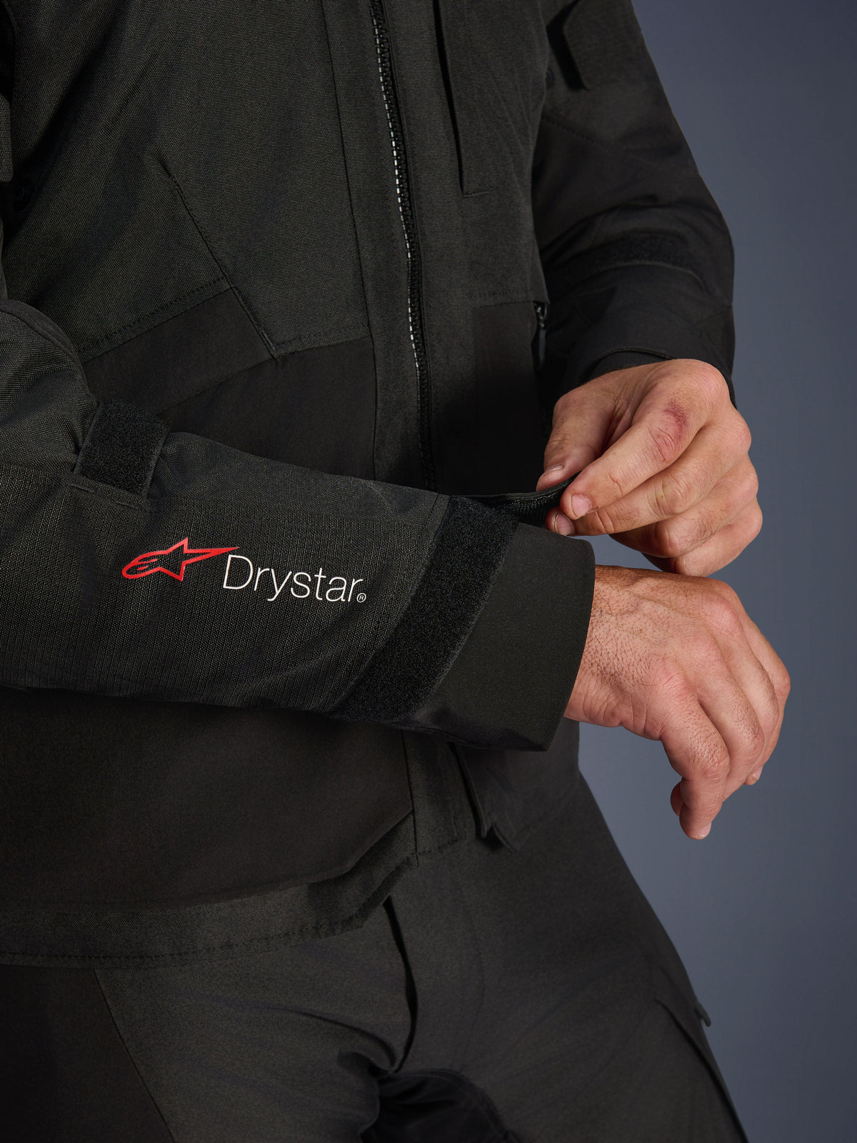 Alpinestars Andes v4 Drystar Motorjas Zwart, detail 4