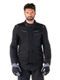 Alpinestars ST-1 Waterproof Motorjas Zwart, productfoto 1