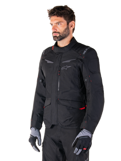 Alpinestars ST-1 Waterproof Motorjas Zwart, productfoto 3
