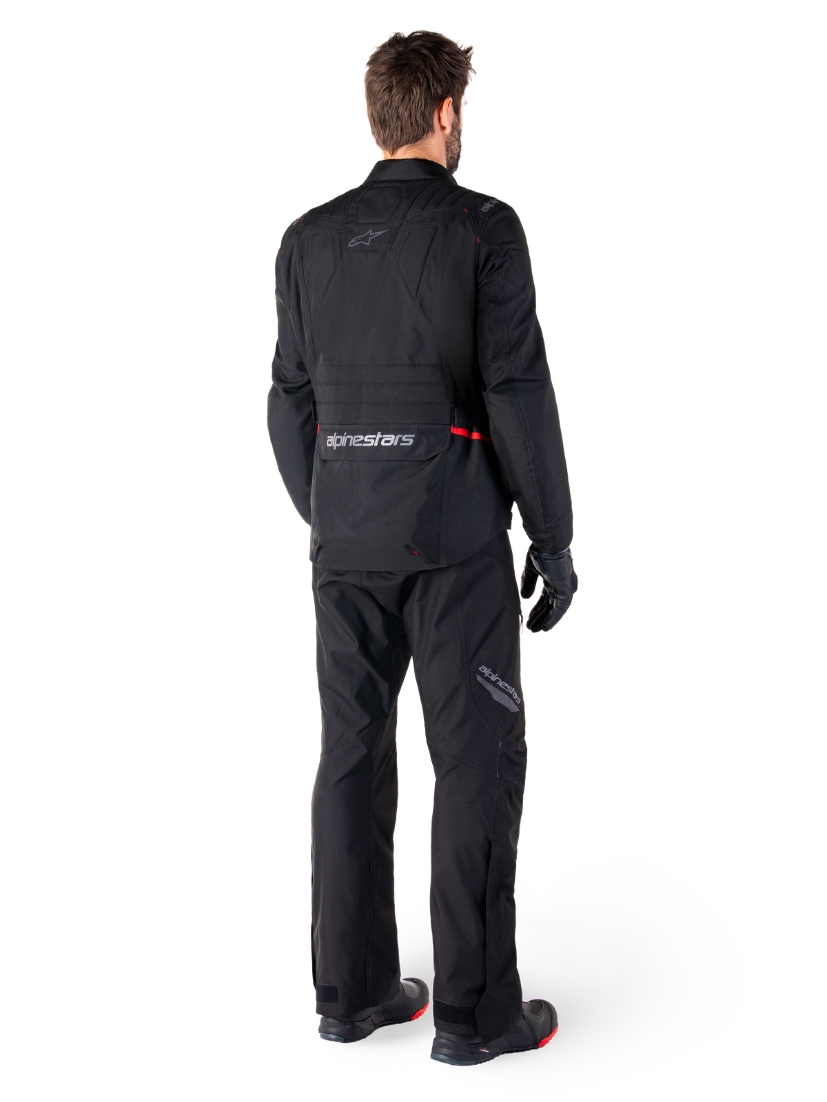 Alpinestars ST-1 Waterproof Motorjas Zwart, productfoto 7