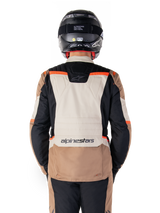 Alpinestars ST-1 Waterproof Motorjas Beige en rood, productfoto 4