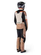 Alpinestars ST-1 Waterproof Motorjas Beige en rood, productfoto 6