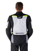 Alpinestars ST-1 Waterproof Motorjas Grijs, zwart en fluogeel, productfoto 4
