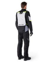 Alpinestars ST-1 Waterproof Motorjas Grijs, zwart en fluogeel, productfoto 6
