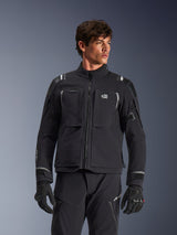 Alpinestars Andes Pro Drystar XF Motorjas Zwart, vooraanzicht