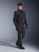 Alpinestars Andes Pro Drystar XF Motorjas Zwart, schuin vooraanzicht