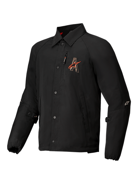 Alpinestars Revved WR Motorjas Zwart, vooraanzicht