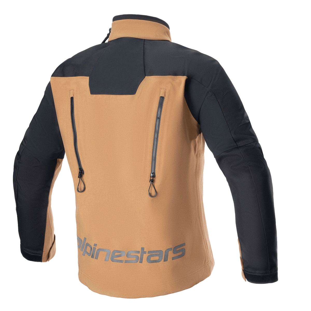 Alpinestars Hyde XT DS XF Motorjas Beige, achteraanzicht