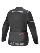 Alpinestars Andes Drystar Air Motorjas Zwart, achteraanzicht