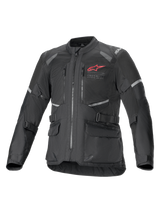 Alpinestars Andes Drystar Air Motorjas Zwart, vooraanzicht