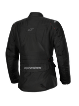 Alpinestars ST-1 Waterproof Motorjas Dames Zwart, achteraanzicht