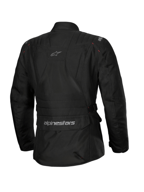 Alpinestars ST-1 Waterproof Motorjas Dames Zwart, achteraanzicht