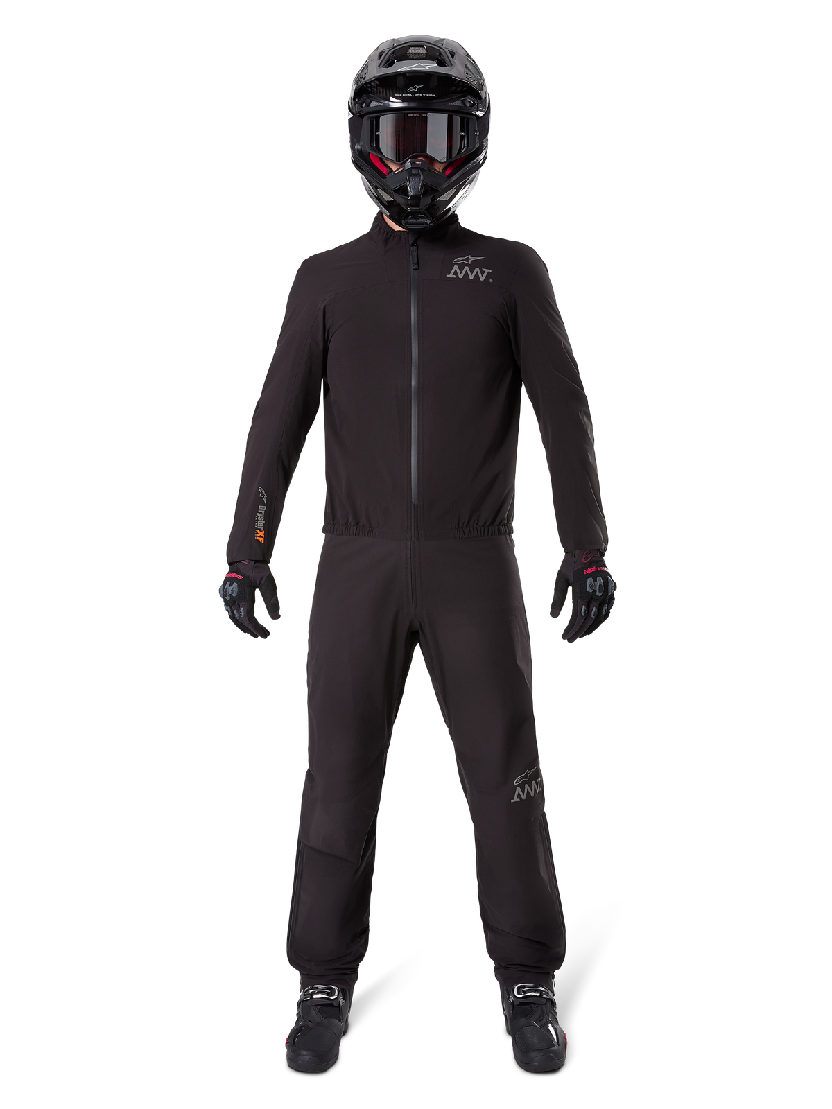 Alpinestars AMT-8 Stretch Drystar XF Motorbroek Zwart, productfoto 7