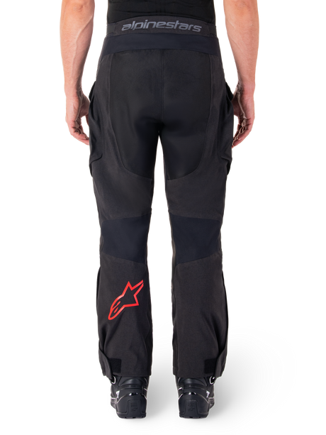Alpinestars Hyde XT Drystar XF Motorbroek Zwart en rood, productfoto 2